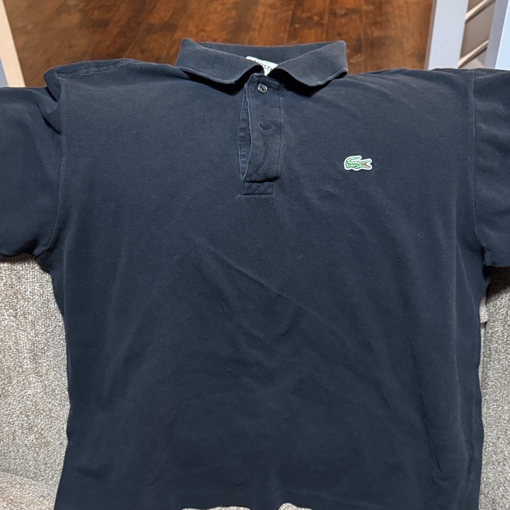 Lacoste Men's Black Polo Shirt